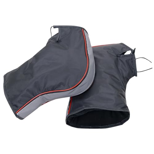 Porgeel Motorrad -Lenkermuffs 1 Paar wasserdichtes Winterradbike -Lenkerhandschuhe Windfester Warmer Roller -Motorrad -Lenkerhandschuhl von Porgeel