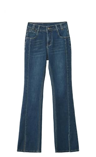 Portakmer Jeans Damen Hose Jeanshose Female Women Jeans Für Damen XL Denimblau von Portakmer