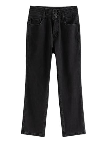 Portakmer Jeans Damen Hose Jeanshose Female Women Jeans Für Damen Xs Schwarz von Portakmer