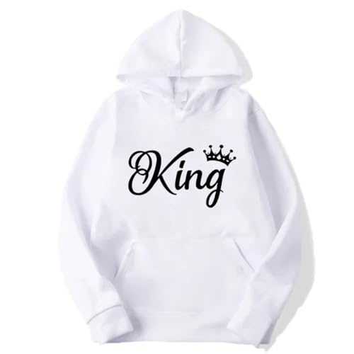 Portakmer Sweatshirts Kapuzenpullover Pullover Hoodies Hoodie Herren Damen Damen Hoodies XL Weiss von Portakmer