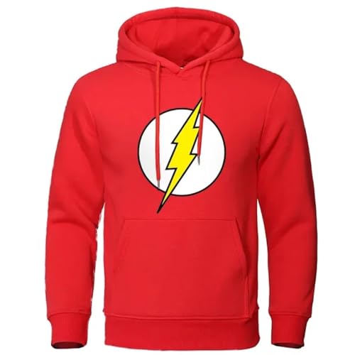 Portakmer Sweatshirts Kapuzenpullover Pullover Hoodies Hoodie Herren Damen Herren Hoodies XXL(80Kg-90Kg) Rot von Portakmer