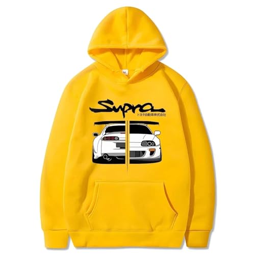 Portakmer Sweatshirts Kapuzenpullover Pullover Hoodies Hoodie Herren Damen Hoodies Für Männer Und Frauen S(45Kg-50Kg) Gold von Portakmer