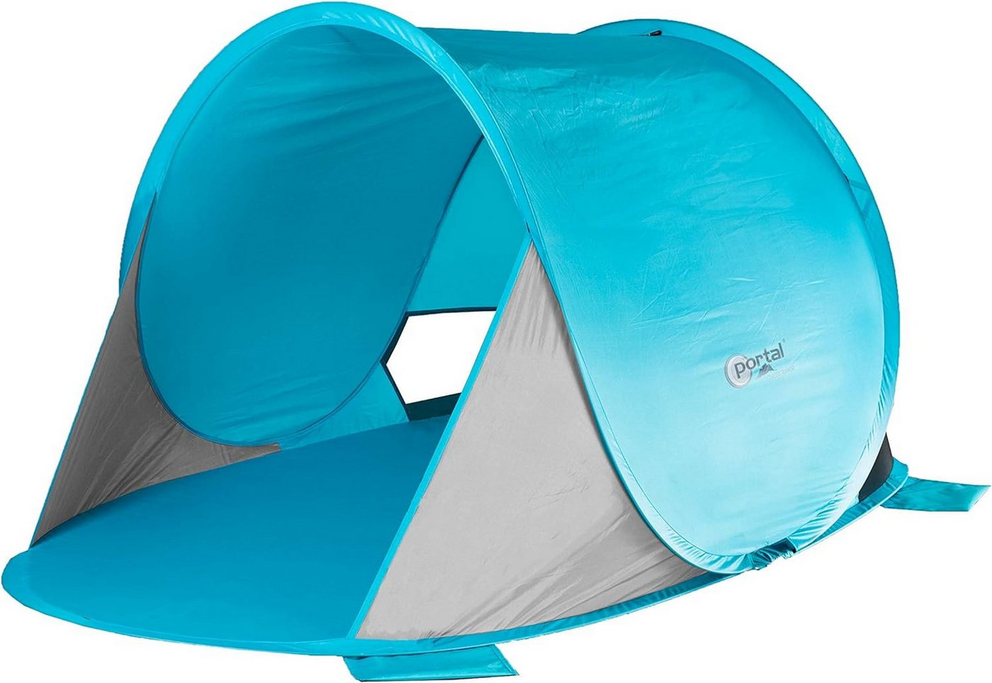 Portal Outdoor Strandmuschel Pop up Zelt Strandmuschel Wurfzelt Koppa Windschutz Sonnenschutz, Personen: 2 (mit Transporttasche), mit Tragetasche von Portal Outdoor