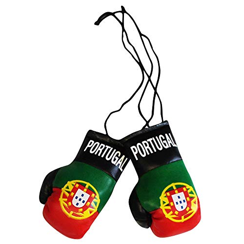Venker Boxhandschuhe mit Portugal-Flagge, für Autos oder Zuhause, modernes Ornament, 1 Stück Venker Boxhandschuhe mit Portugal-Flagge, für Autos oder Zuhause, modernes Ornament, 1 Stück von Portugal