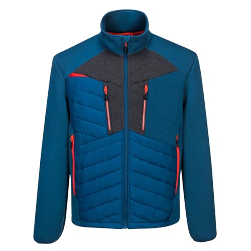 Portwest DX4 Hybrid-Steppjacke, Größe: XXXL, Farbe: Metro Blau, DX471MBRXXXL Portwest DX4 Hybrid-Steppjacke, Größe: XXXL, Farbe: Metro Blau, DX471MBRXXXL von Portwest