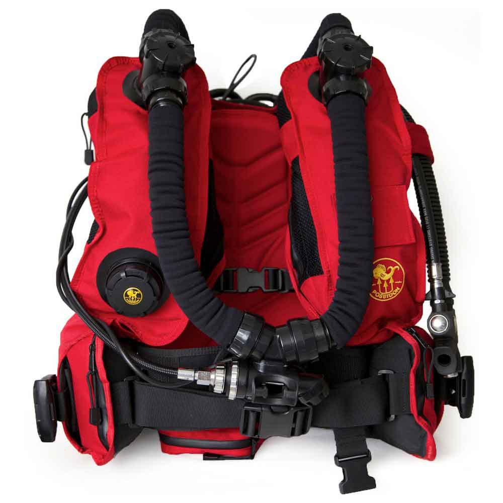 Poseidon Rebreather Bcd Rot S von Poseidon