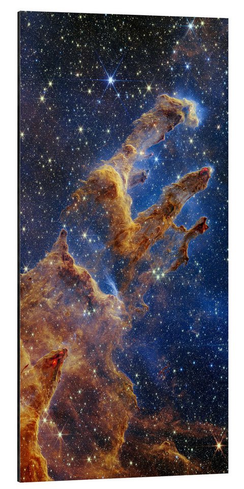 Posterlounge Alu-Dibond-Druck NASA, James Webb Space Telescope - Säulen der Schöpfung, Fotografie Posterlounge Alu-Dibond-Druck NASA, James Webb Space Telescope - Säulen der Schöpfung, Fotografie von Posterlounge