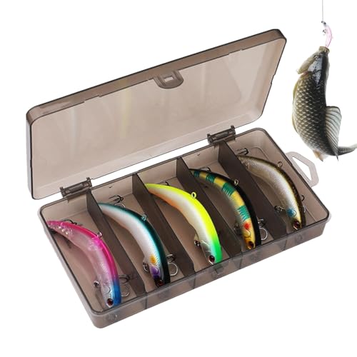 Shallow Crankbaits-Köder, Flachwasserköder, simulierter Köderköder, Realistische Angelköder, farbenfrohes Angelzubehör, Angelköder für Süß- und Salzwasser, Outdoor-Topwater-Angeln von Povanjer