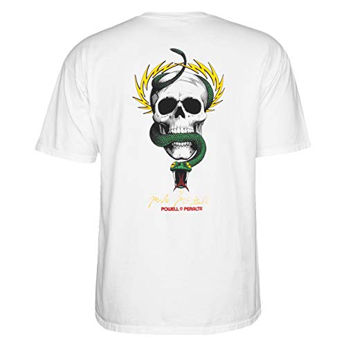 Powell - Peralta McGill T-Shirt mit Totenkopf und Schlange von Powell Peralta