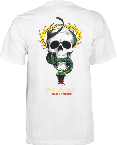 Powell - Peralta McGill T-Shirt mit Totenkopf und Schlange von Powell Peralta