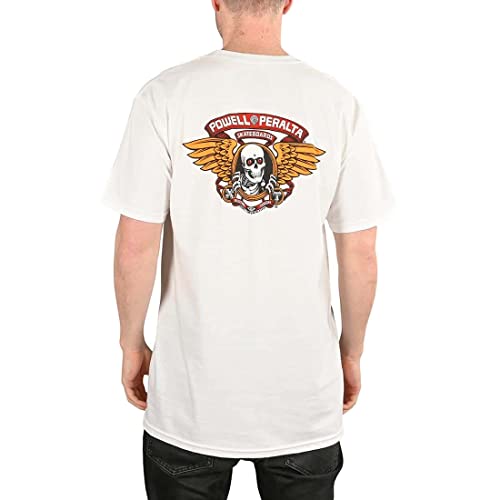 Powell Unisex Winged Ripper T-Shirt Peralta Winged Ripper von Powell Peralta