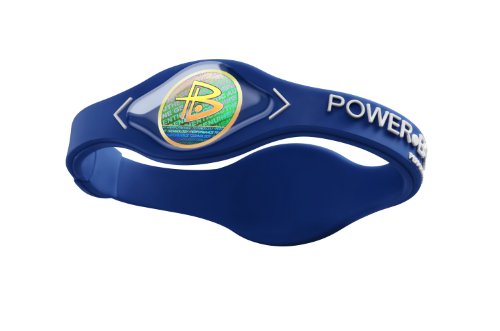 Power Balance Silicone Armband, Blue w/White, M, IWSA09BLPBWTMP von Power Balance