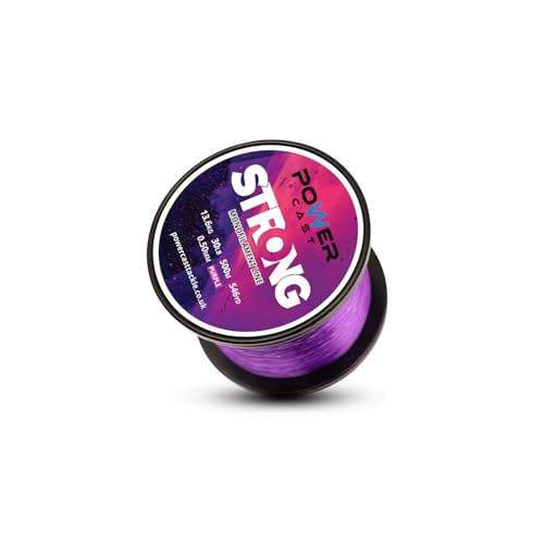 Starke Monofilament-Angelschnur, 13,6 kg, 500 m, 0,50 mm Starke Monofilament-Angelschnur, 13,6 kg, 500 m, 0,50 mm von Power Cast