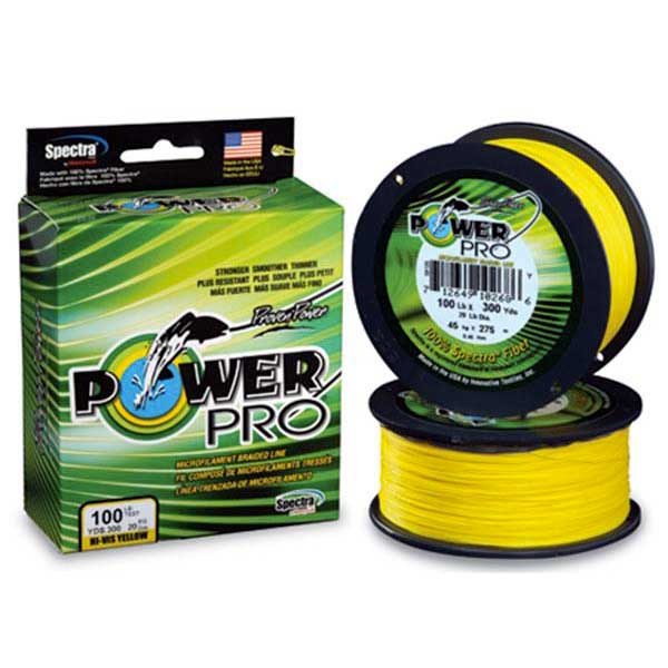 Power Pro Spectra Braided Line 275 M Gelb 0.080 mm von Power Pro