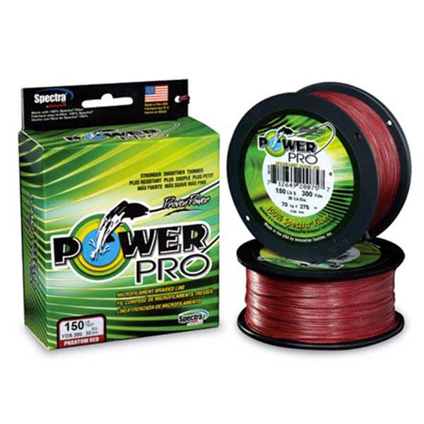 Power Pro Spectra 275 M Line Rot 0.100 mm von Power Pro