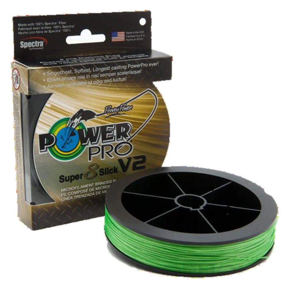 Power Pro Super 8 Slick V2 Braided Line 135 M Grün 0.230 mm von Power Pro