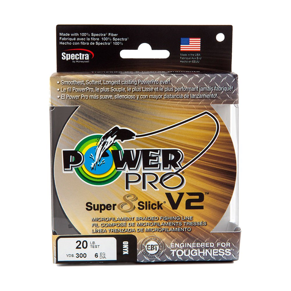 Power Pro Super 8 Slick V2 275 M Line Grau 0.280 mm von Power Pro
