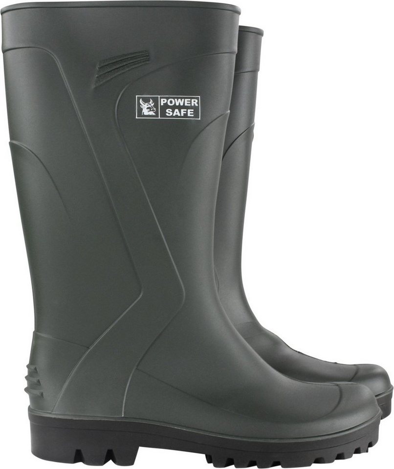 Power Safe Power Safe Gummistiefel grün-schwarz Sicherheitsschuh von Power Safe