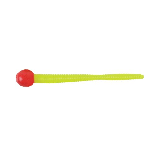 Berkley Herren PBHFMT3-FRC PowerBait Schwimmende Mäuseschwänze, fluoreszierend, Rot, 8 cm, Chartreuse, 3" (13 Count) von Berkley