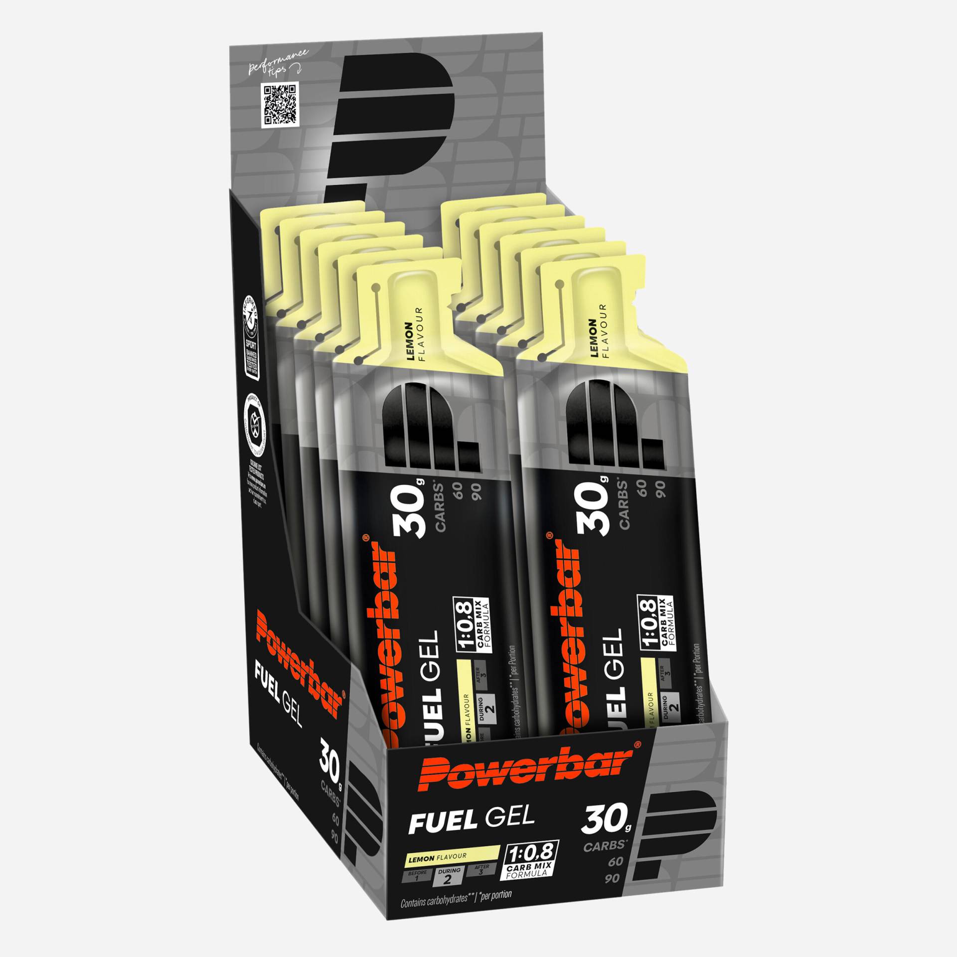 Energy Gel Zitrone 12 Stück Blackline Energy Gel Zitrone 12 Stück Blackline von PowerBar