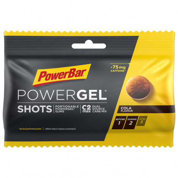 PowerBar - PowerGel Shots Cola - Energiegel Gr 60 g cola von PowerBar