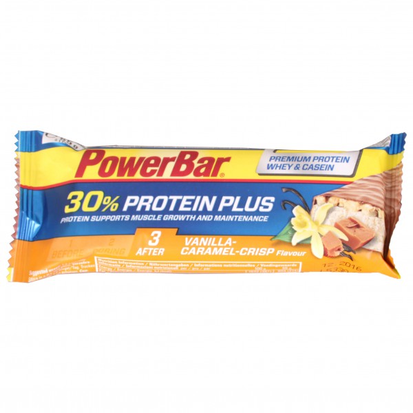 PowerBar - ProteinPlus Caramel-Vanilla-Crisp - Energieriegel Gr 55 g caramel-vanilla-crisp von PowerBar