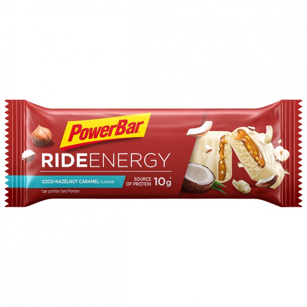 PowerBar - Ride Energy Coco-Hazelnut Caramel - Energieriegel Gr 55 g coco-hazelnut caramel von PowerBar