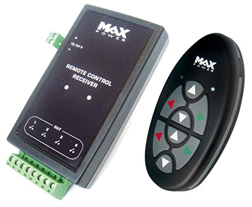 PowerMax Max Power Funkfernbedienung Bugstrahlruder 8 Kanal Wasserdicht, Ausführung:Sender und Empfänger von Powermax