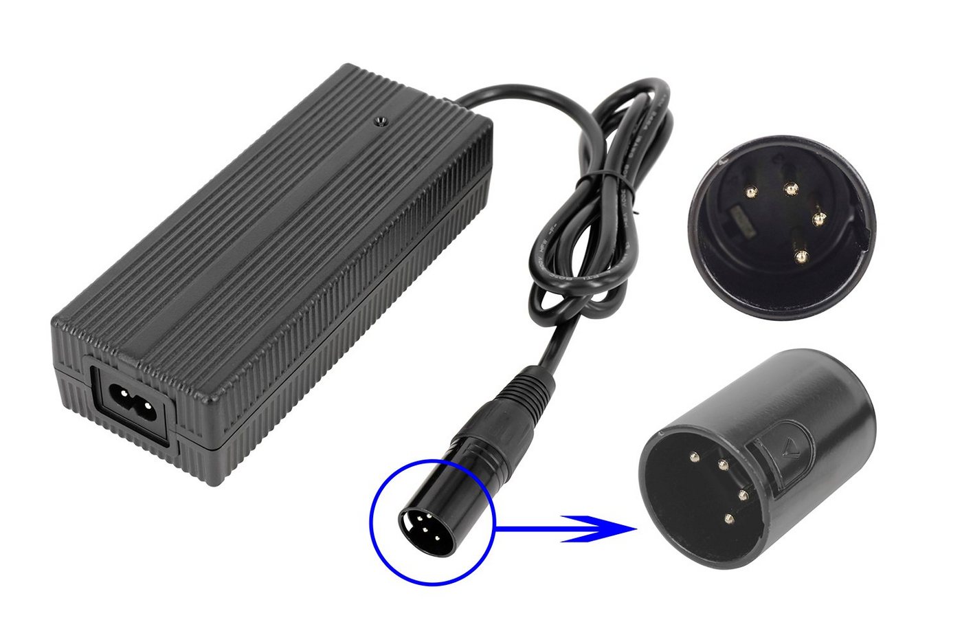 PowerSmart CFY131030E.402 Batterie-Ladegerät (42V 3A 4 Pins XLR Ladegerät für FOCUS Aventura, Aventura Pro, Aventura Sport, Hercules E-move sport lite 2012, E-move sport pro 2012, E-move tourer pro 2011, Iphos pro 2010 – 2011) PowerSmart CFY131030E.402 Batterie-Ladegerät (42V 3A 4 Pins XLR Ladegerät für FOCUS Aventura, Aventura Pro, Aventura Sport, Hercules E-move sport lite 2012, E-move sport pro 2012, E-move tourer pro 2011, Iphos pro 2010 – 2011) von PowerSmart