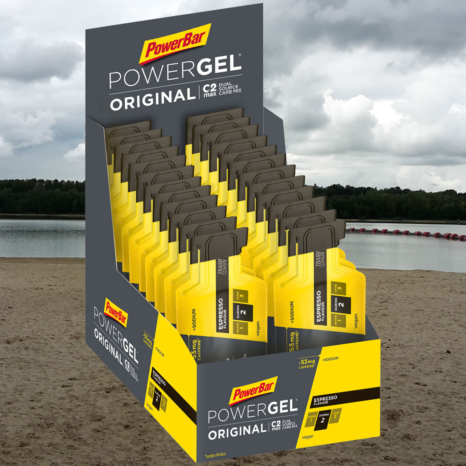 PowerBar GEL 24 Tütchen a 41g Espresso. PowerBar GEL 24 Tütchen a 41g Espresso. von Powerbar