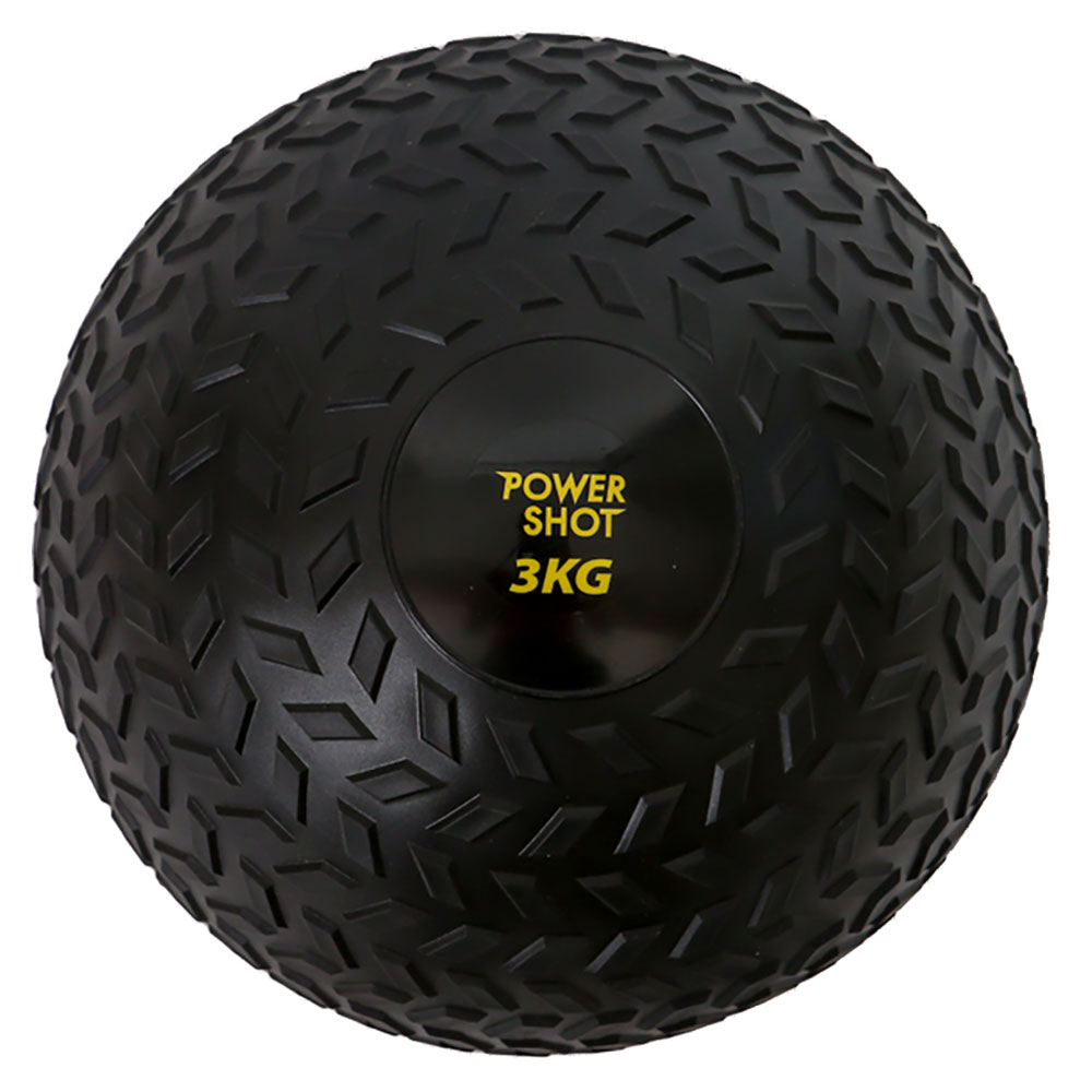 Powershot Logo Medicine Ball 3kg Schwarz 3 kg von Powershot