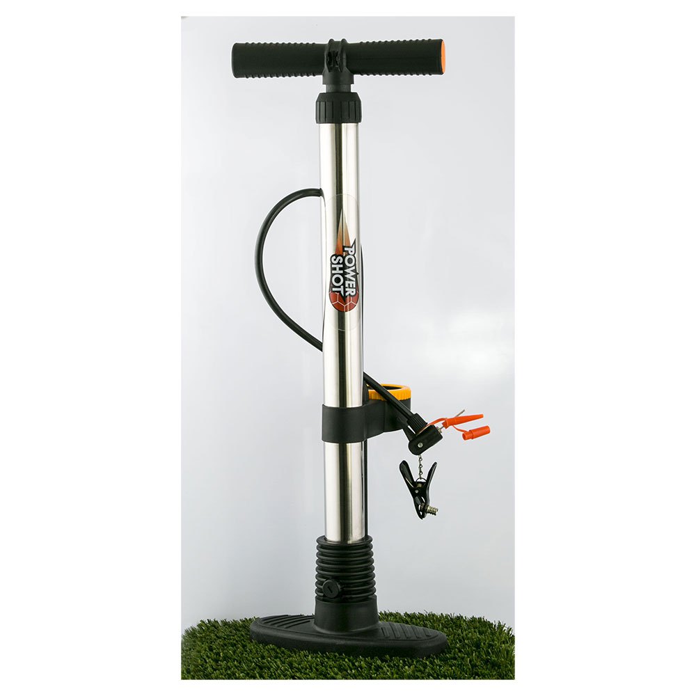 Powershot Steel Barrel Track Pump With Gauge Schwarz,Silber Powershot Steel Barrel Track Pump With Gauge Schwarz,Silber von Powershot