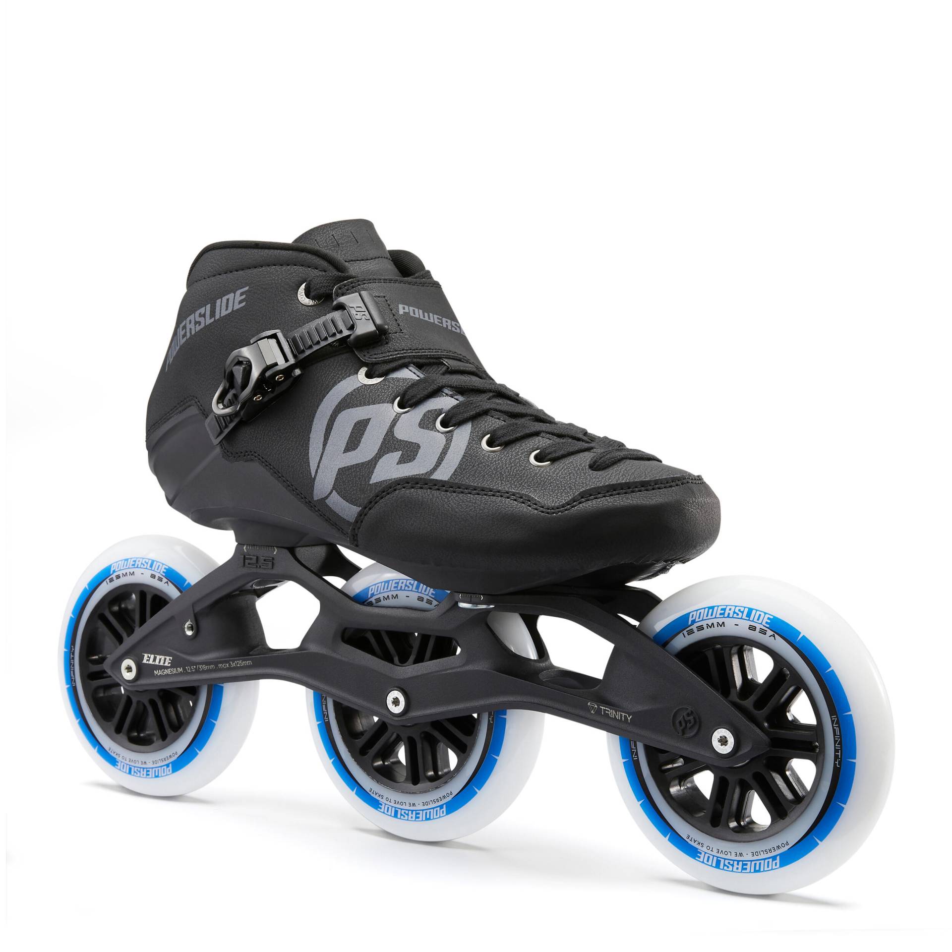 Inline Skates Inliner Speedskates Powerslide Racing Final 125 Erwachsene von Powerslide