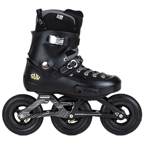 Powerslide SUV Inline Skate Zoom Renegade 125, fürOff-Road und Training, für Damen und Herren von Powerslide