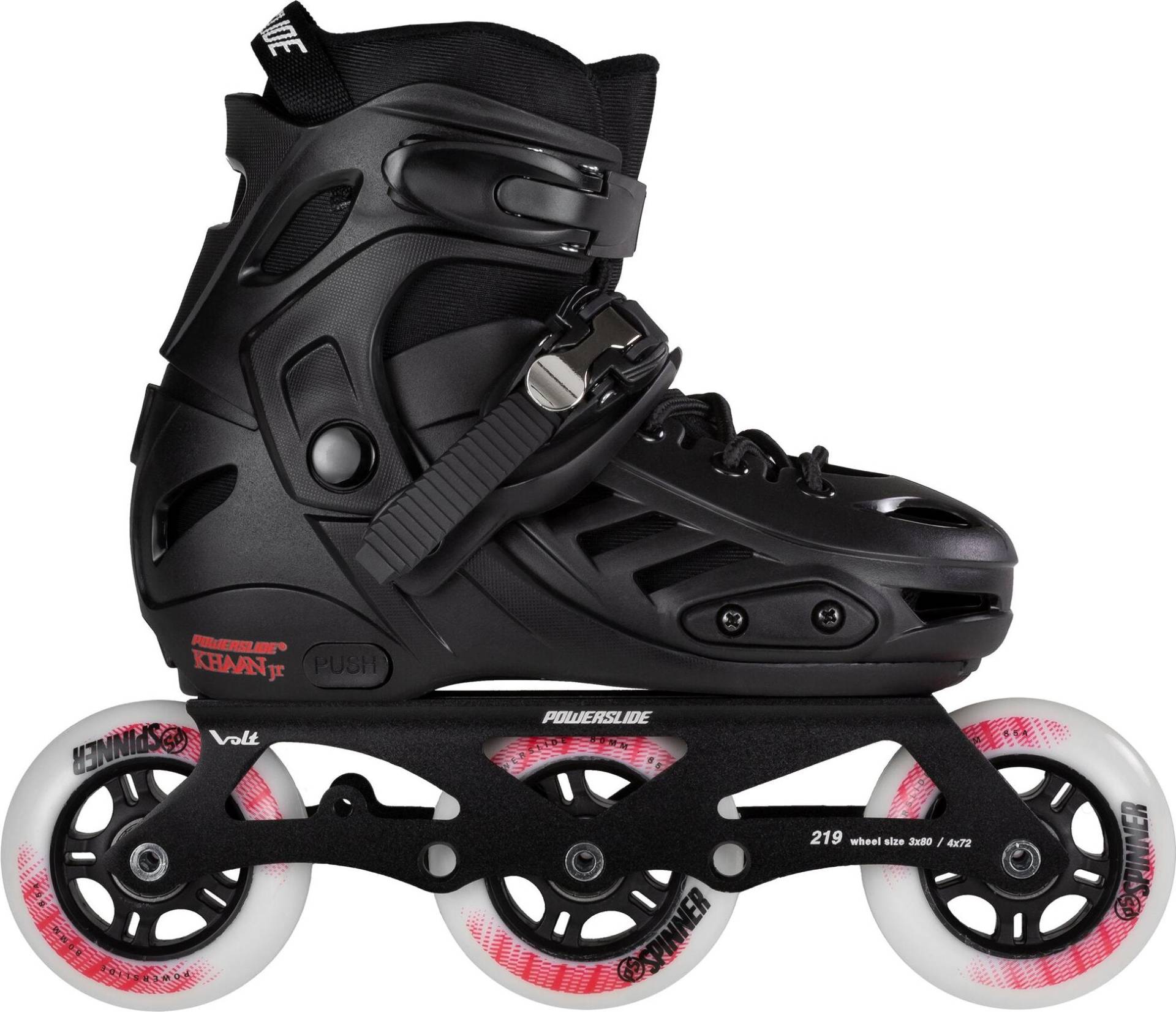 Powerslide, Jungen, Rollschuhe, ONE URBAN KIDS SKATES Khaan Jr. Pro (30), Schwarz von Powerslide