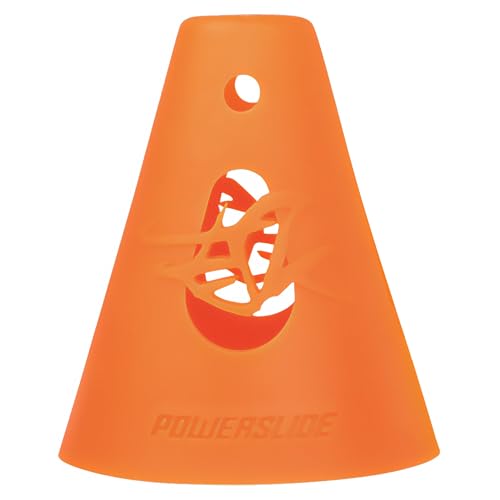Powerslide Erwachsene Kegel Cones 10-Pack, Orange, 70x80mm Powerslide Erwachsene Kegel Cones 10-Pack, Orange, 70x80mm von Powerslide