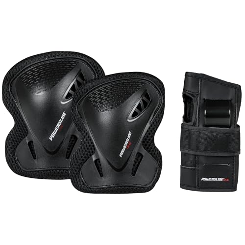 Powerslide Schutzausrüstung PS ONE Basic Erwachsenen-Set, für Inline- und Roller Skating, CE-geprüft Powerslide Schutzausrüstung PS ONE Basic Erwachsenen-Set, für Inline- und Roller Skating, CE-geprüft von Powerslide