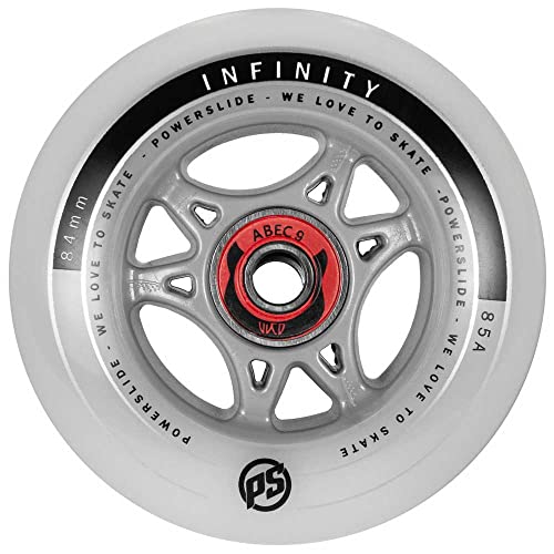 Powerslide Infinity 84 RTR 4er Rollenset 2024 inkl. ABEC 9 + Spacer Powerslide Infinity 84 RTR 4er Rollenset 2024 inkl. ABEC 9 + Spacer von Powerslide
