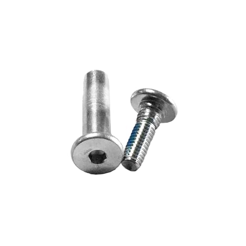 Powerslide Inline Skate Ersatzteil Stahl Doppelachse 8mm für Bremse, L = 30mm, Torx, Stück von Powerslide