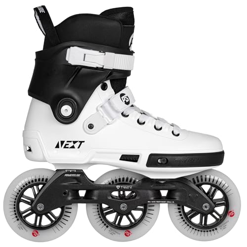 Powerslide Inline Skate Next Core Black 110 in weiß/schwarz, für Urban und Fitness, für Damen und Herren von Powerslide