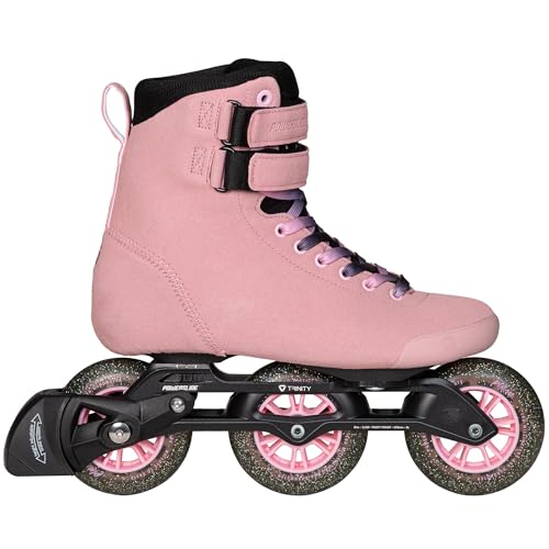 Powerslide Inline Skate Pheme Fresa, 100mm Rollen in pink für Fitness, für Damen von Powerslide