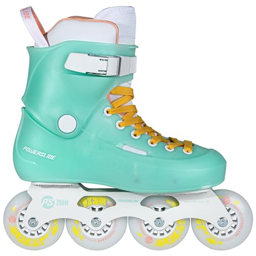 Powerslide Inline Skates Zoom Baby Blue 80, Unisex für Herren und Damen in Blau, 80mm/85A Rollen, ABEC 7 Kugellager, Art. nr.: 908403 Powerslide Inline Skates Zoom Baby Blue 80, Unisex für Herren und Damen in Blau, 80mm/85A Rollen, ABEC 7 Kugellager, Art. nr.: 908403 von Powerslide