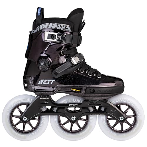 Powerslide Next 30th Anniversary 125 Inline Skate, 3-Wheels, in schwarz/Chrom für Urban Powerslide Next 30th Anniversary 125 Inline Skate, 3-Wheels, in schwarz/Chrom für Urban von Powerslide