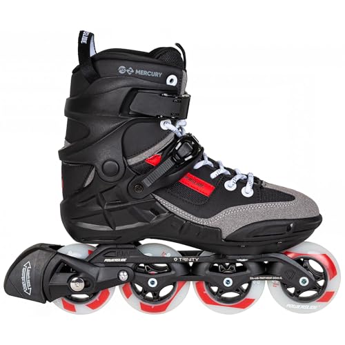 Powerslide Phuzion Mercury 80 Fitness Inline Skate, 4-Wheels, ABEC 7, Trinity Schiene, für Herren und Damen von Powerslide