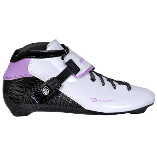 Powerslide Speedskate Dragon Boot in Weiss, für Racing und Marathon, für Kinder, Damen und Herren von Powerslide