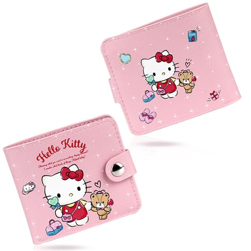 Powmag Geldbörse für Mädchen, Hello Kitty Portmonee Kinder, Geldbeutel Mädchen 11X 9.5 X 2cm,für Mädchen Kinder Geburtstag Party Weihnachten Geschenke Powmag Geldbörse für Mädchen, Hello Kitty Portmonee Kinder, Geldbeutel Mädchen 11X 9.5 X 2cm,für Mädchen Kinder Geburtstag Party Weihnachten Geschenke von Powmag