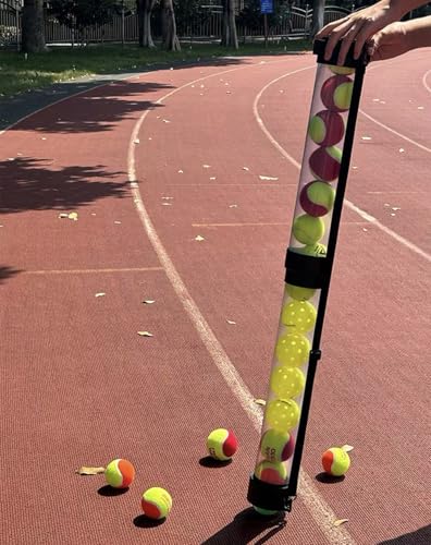 Pozzobon Skalierbar Ballsammelrohr für Tennisbälle, Picklebälle, Ball Pick Up Tube, für bis zu 15 Bälle Pozzobon Skalierbar Ballsammelrohr für Tennisbälle, Picklebälle, Ball Pick Up Tube, für bis zu 15 Bälle von Pozzobon