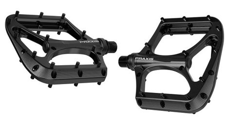 paar praxis podium flat pedale schwarz paar praxis podium flat pedale schwarz von Praxis