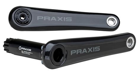 praxis zayante carbon m30 kurbeln schwarz von Praxis