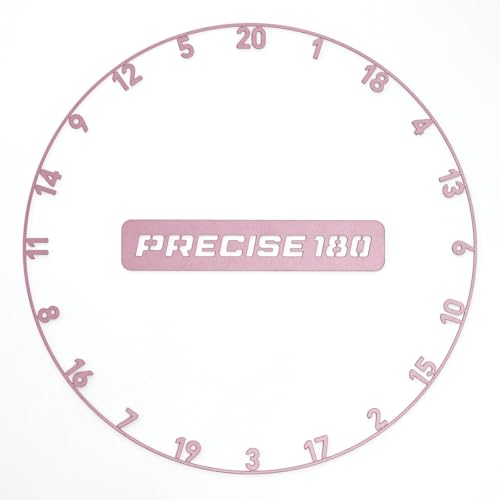 Precise180 - Onepiece Zahlenring - Rebel Rose - Premium Dartzahlenring aus 2mm dicken Stahl - 11 Farben - Dartscheiben Nummernring - Dartzubehör Precise180 - Onepiece Zahlenring - Rebel Rose - Premium Dartzahlenring aus 2mm dicken Stahl - 11 Farben - Dartscheiben Nummernring - Dartzubehör von Precise180